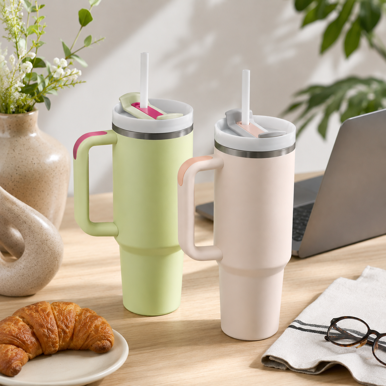 Livin 40 Oz Stainless Steel Insulated Travel Tumbler