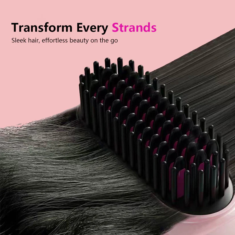 SmoothPro Cordless Hair Straightening Brush