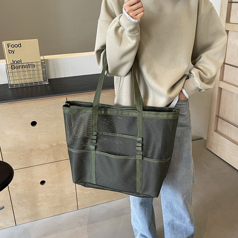 All-in-One Beach, Gym & Travel Mesh Bag