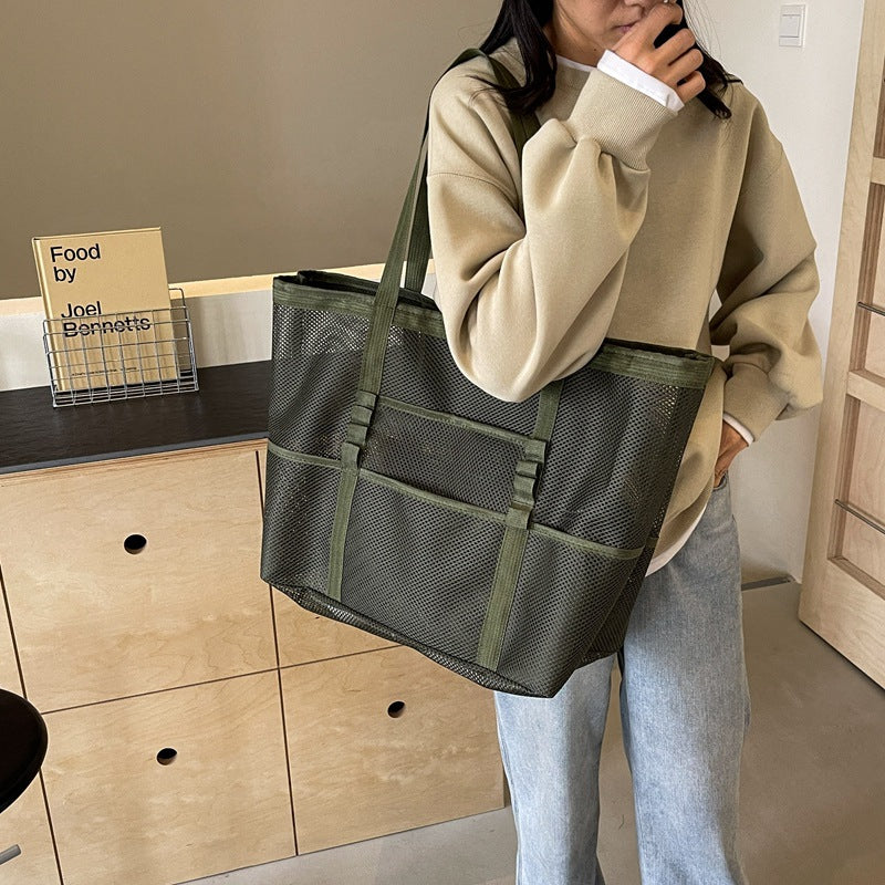 All-in-One Beach, Gym & Travel Mesh Bag