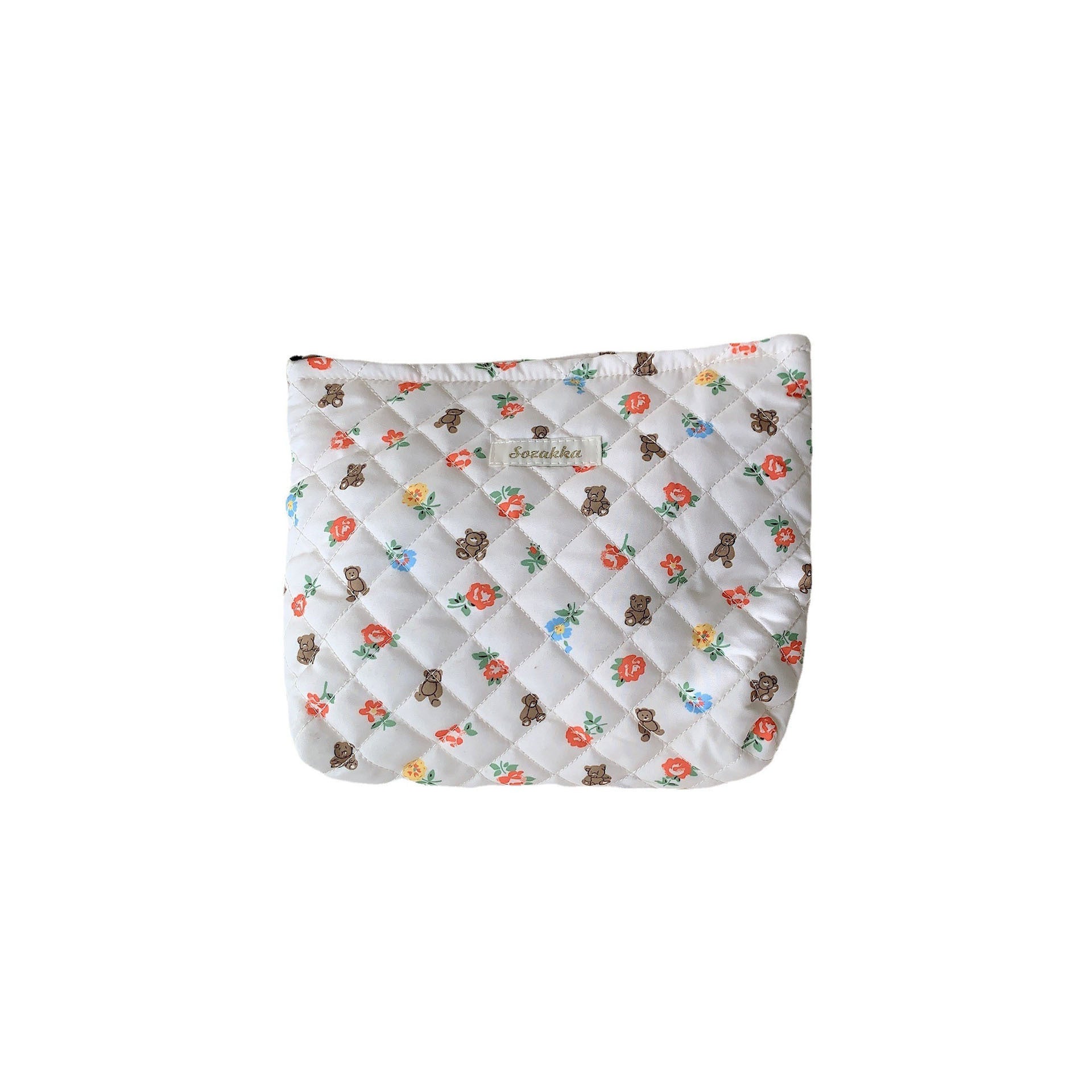 Tracy Quilted Beauty Organizer Pouch