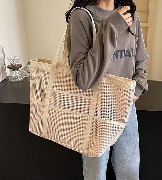 All-in-One Beach, Gym & Travel Mesh Bag