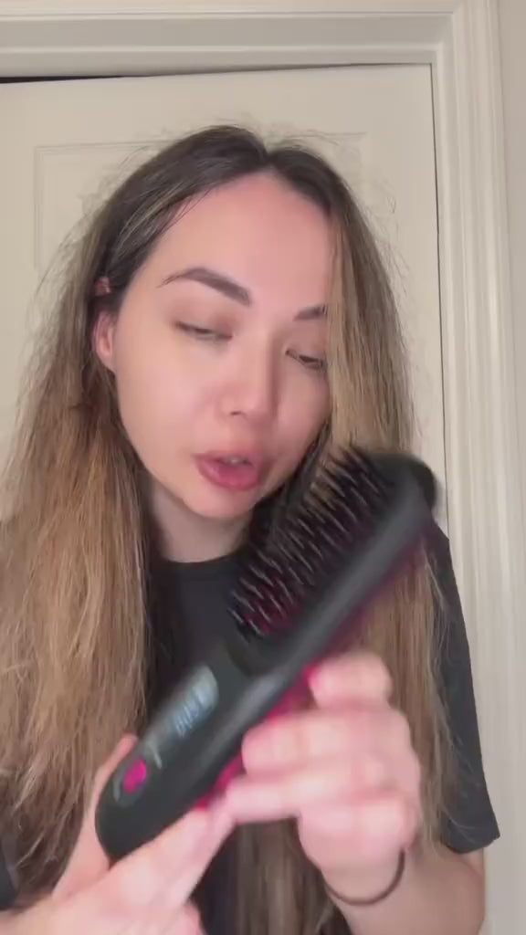 SmoothPro Cordless Hair Straightening Brush
