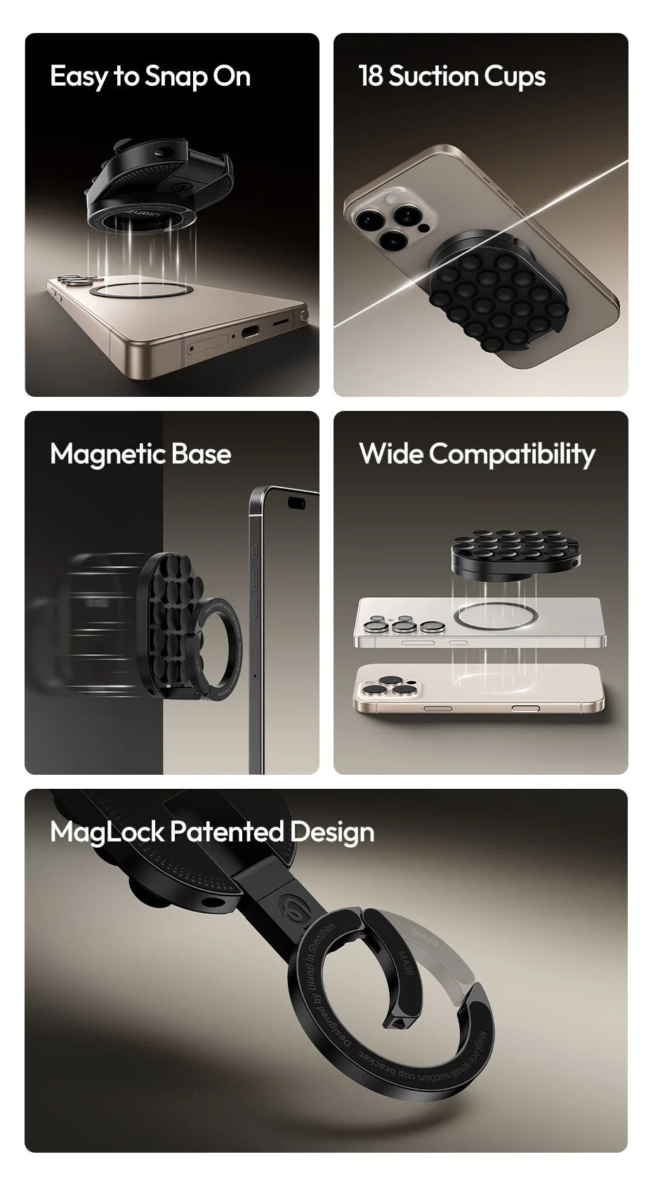 Ulanzi MA39 MagLock Phone Mount